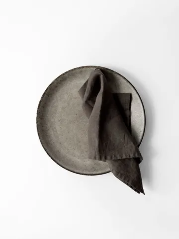 Washed linen stoffen servet 45x45 cm - Mol - Tell Me More