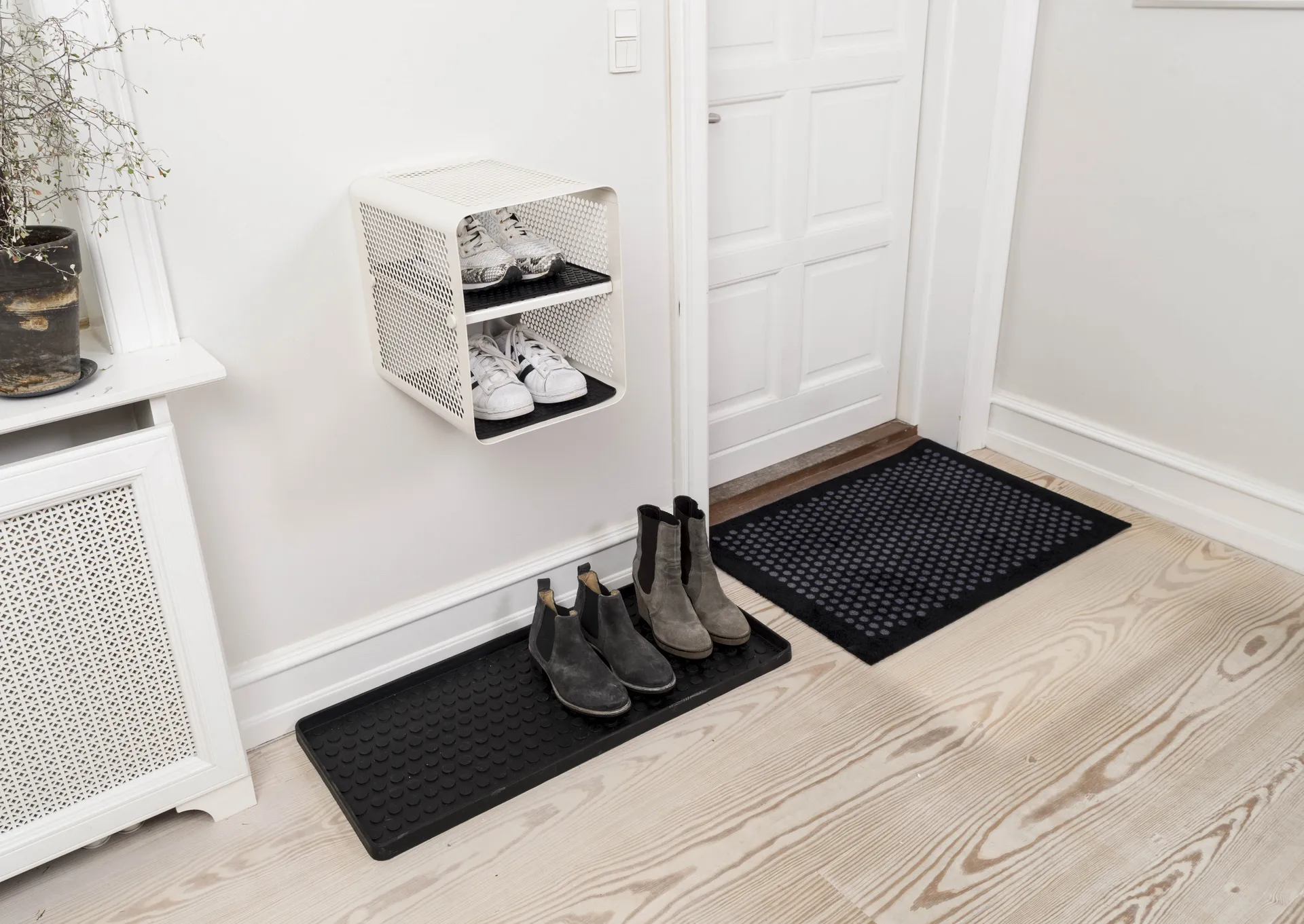 Dot deurmat, Black, 60x90 cm tica copenhagen