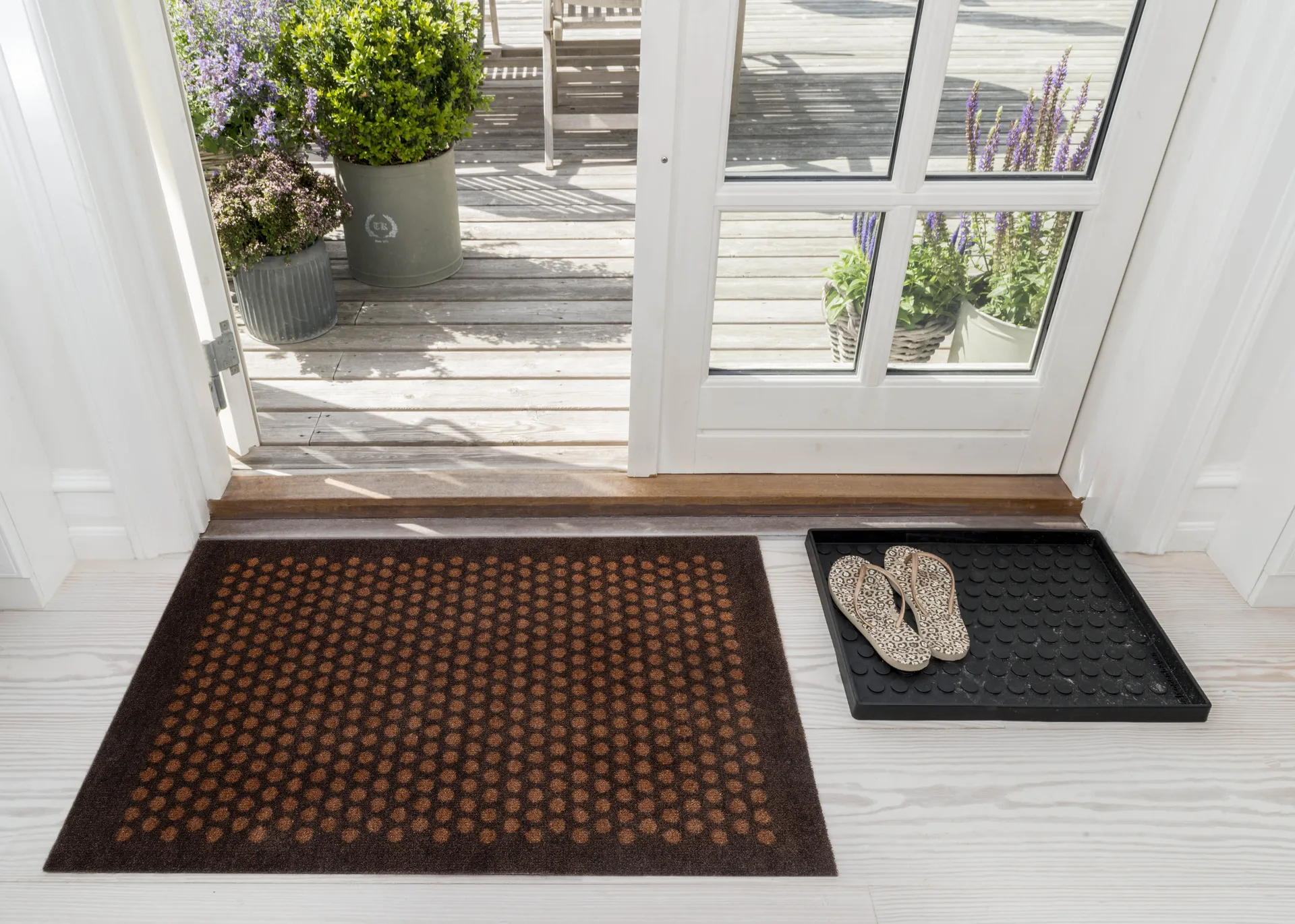 Dot deurmat, Cognac-brown, 60x90 cm tica copenhagen