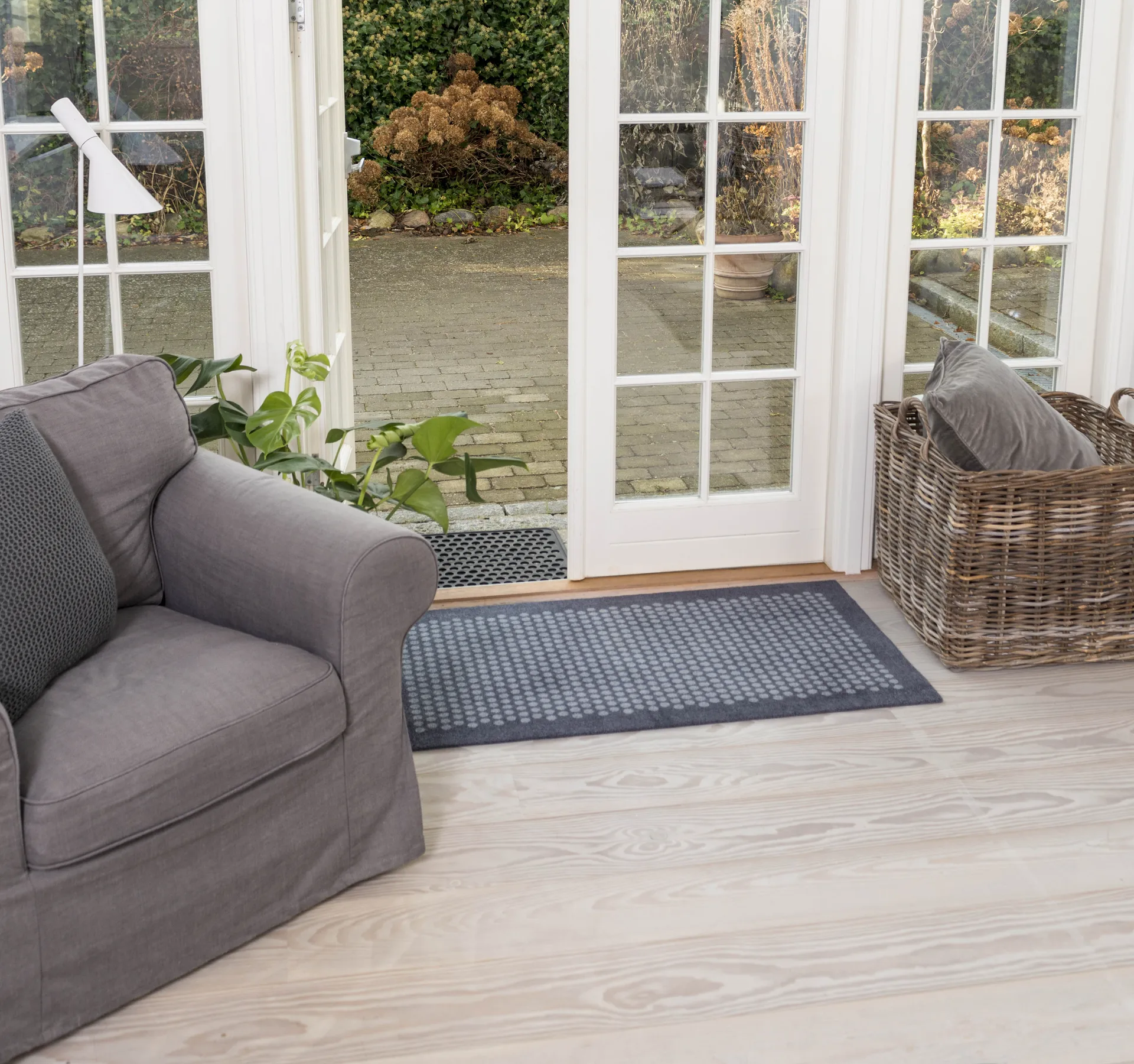 Dot deurmat rubber, 45x75 cm tica copenhagen