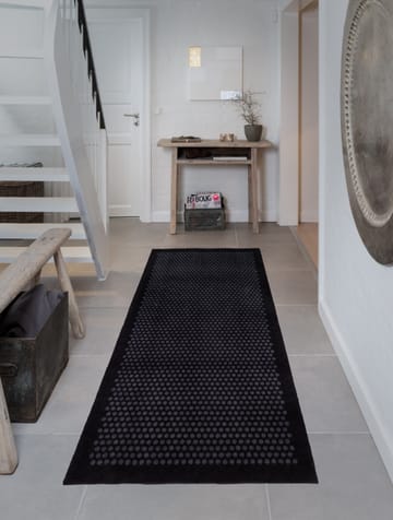 Dot gangmat - Black, 90x200 cm - tica copenhagen