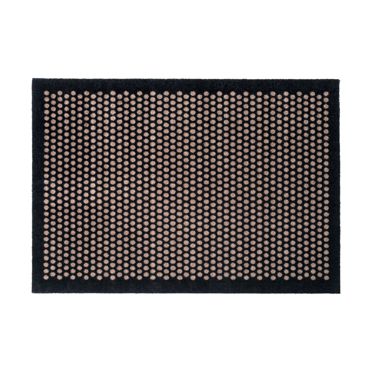 tica copenhagen Dot gangmat Black-sand, 90x130 cm