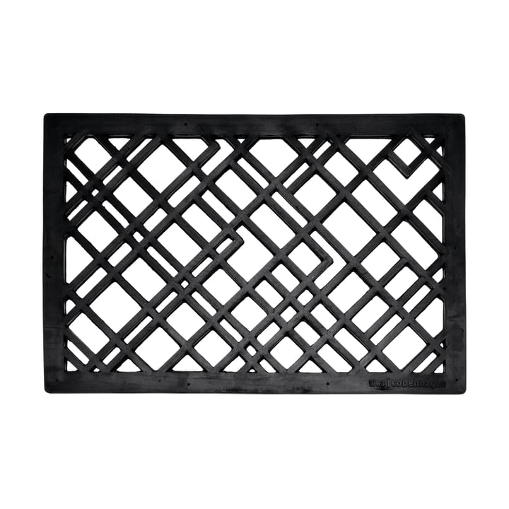 Lines deurmat rubber - 40x60 cm - Tica copenhagen