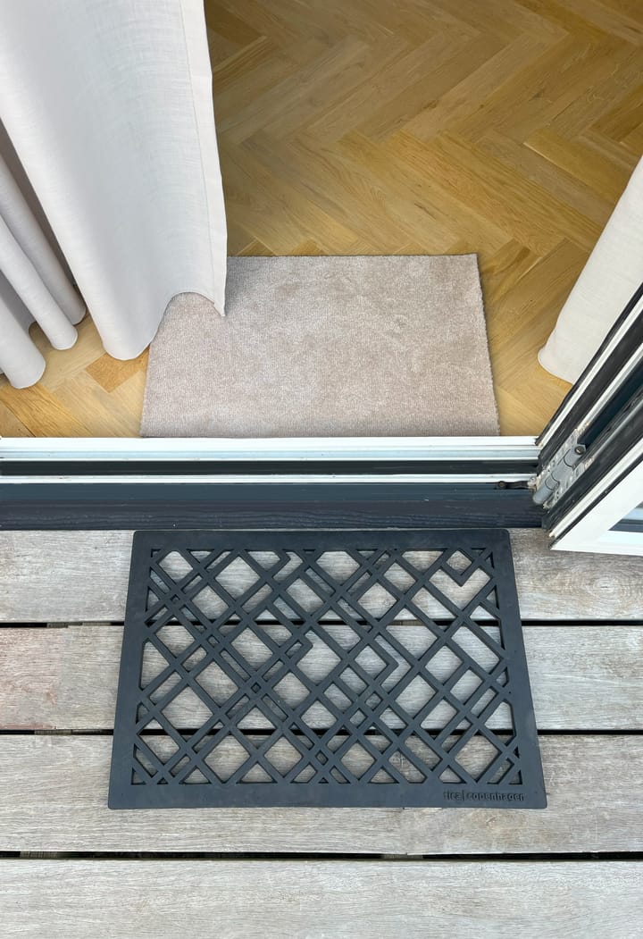 Lines deurmat rubber, 40x60 cm tica copenhagen