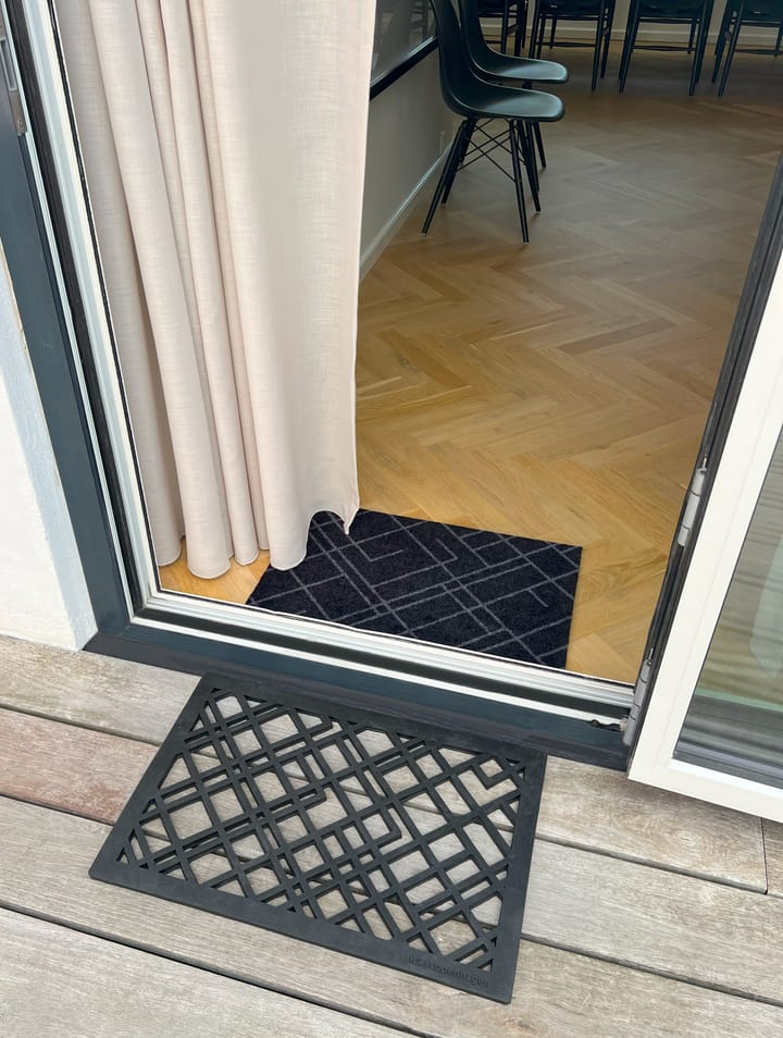 Lines deurmat rubber, 40x60 cm tica copenhagen