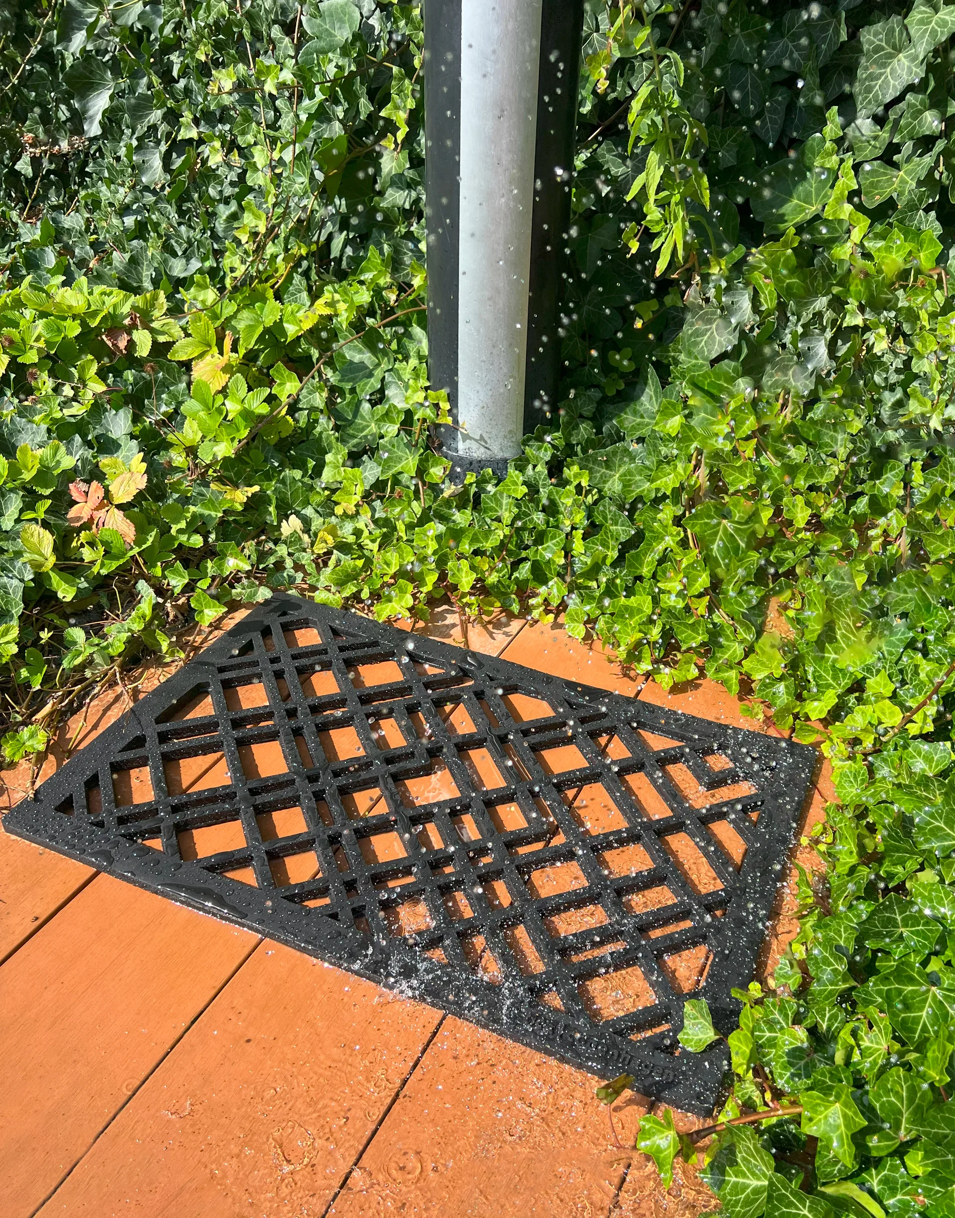 Lines deurmat rubber, 40x60 cm tica copenhagen