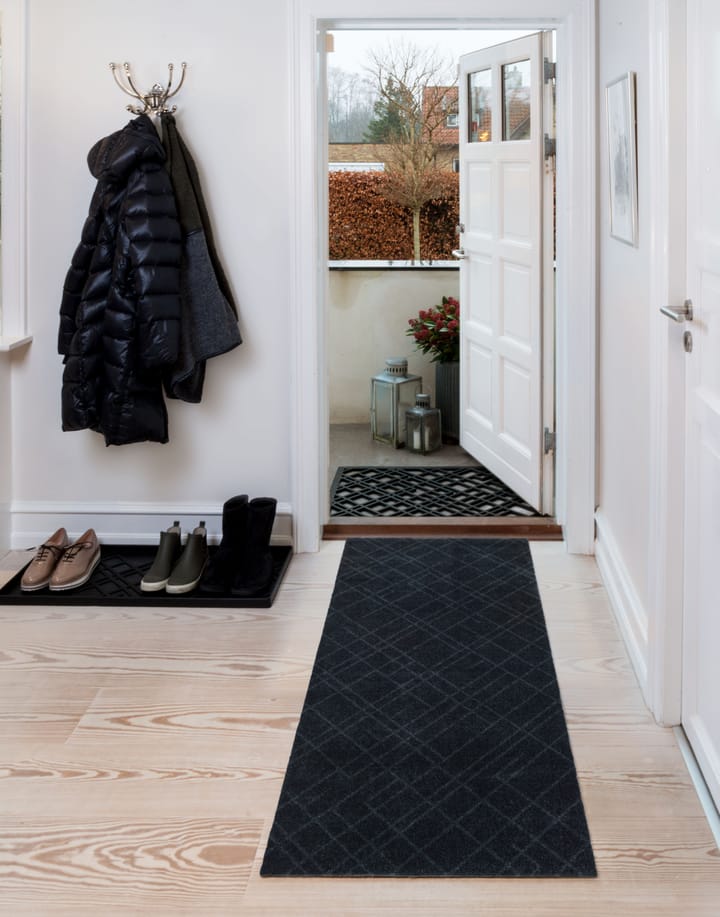 Lines deurmat rubber, 60x90 cm tica copenhagen