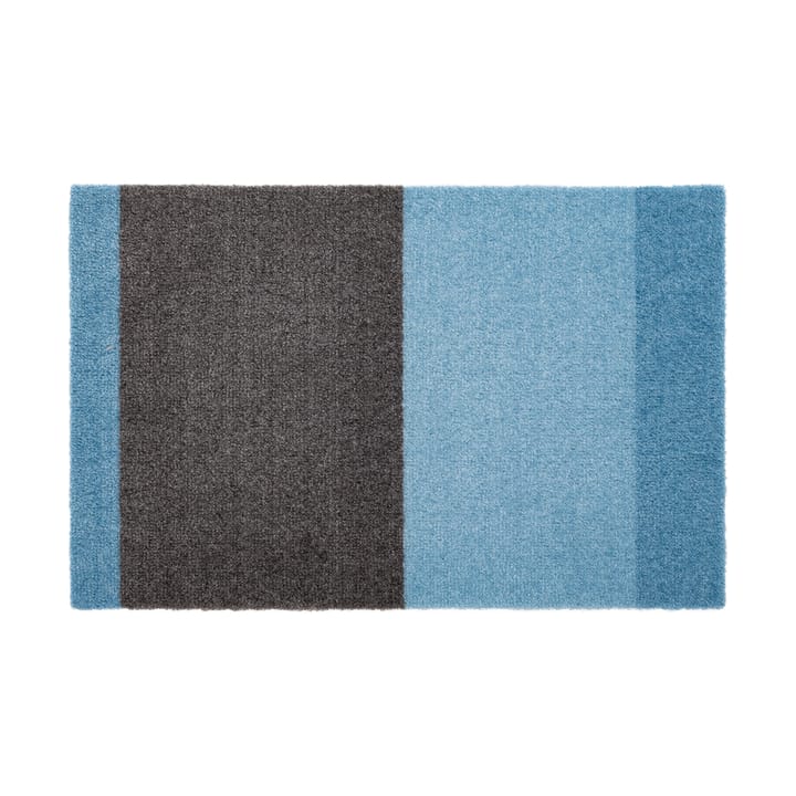 Stripes by tica, horizontaal, deurmat - Blue-steel grey, 40x60 cm - tica copenhagen