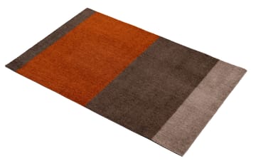 Stripes by tica, horizontaal, deurmat - Brown-terracotta, 60x90 cm - tica copenhagen