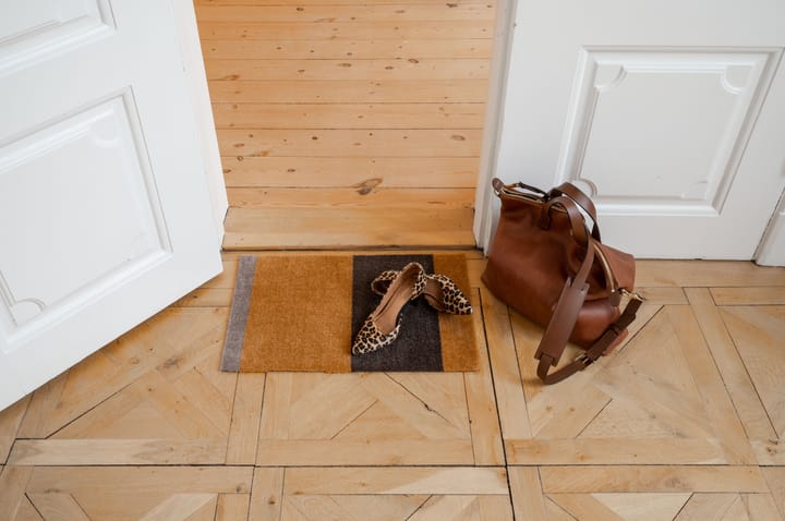 Stripes by tica, horizontaal, deurmat, Dijon-brown-sand, 40x60 cm tica copenhagen