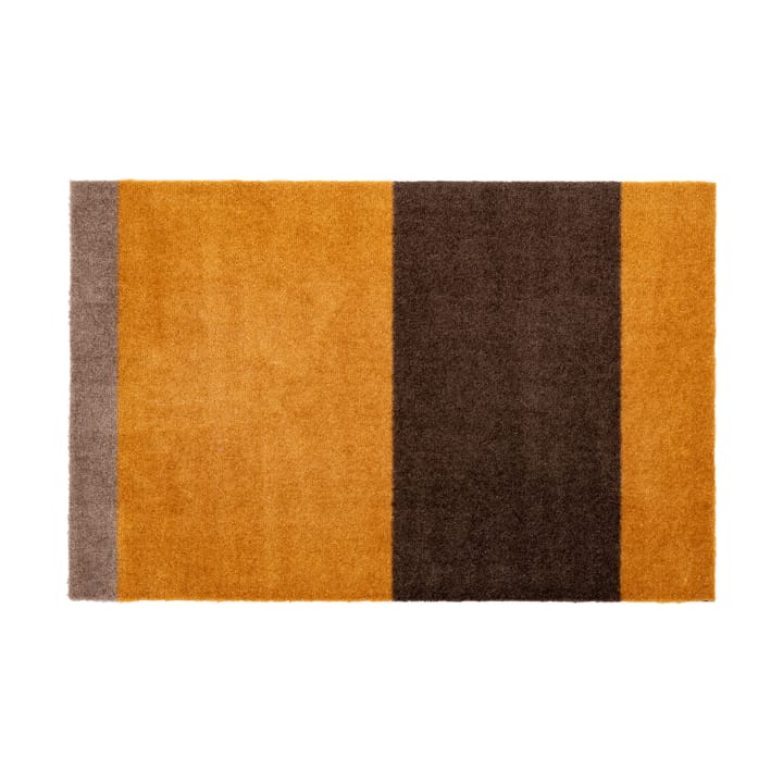 Stripes by tica, horizontaal, deurmat - Dijon-brown-sand, 60x90 cm - tica copenhagen