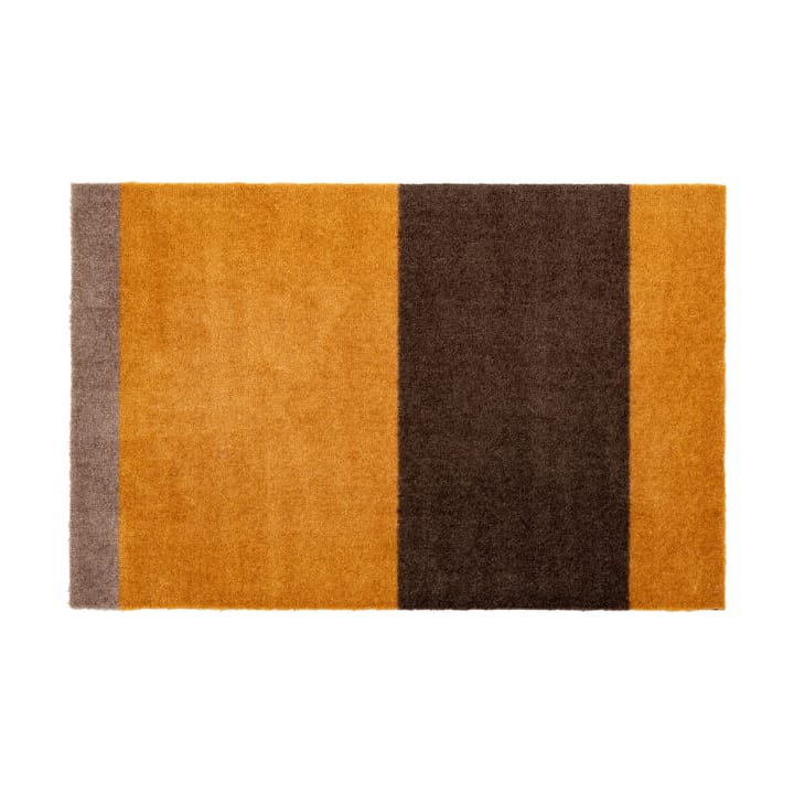Stripes by tica, horizontaal, deurmat - Dijon-brown-sand, 60x90 cm - Tica copenhagen