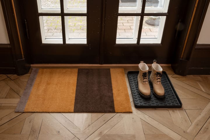 Stripes by tica, horizontaal, deurmat, Dijon-brown-sand, 60x90 cm tica copenhagen
