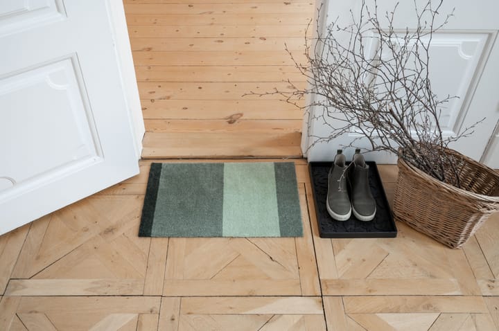 Stripes by tica, horizontaal, deurmat, Green, 40x60 cm tica copenhagen