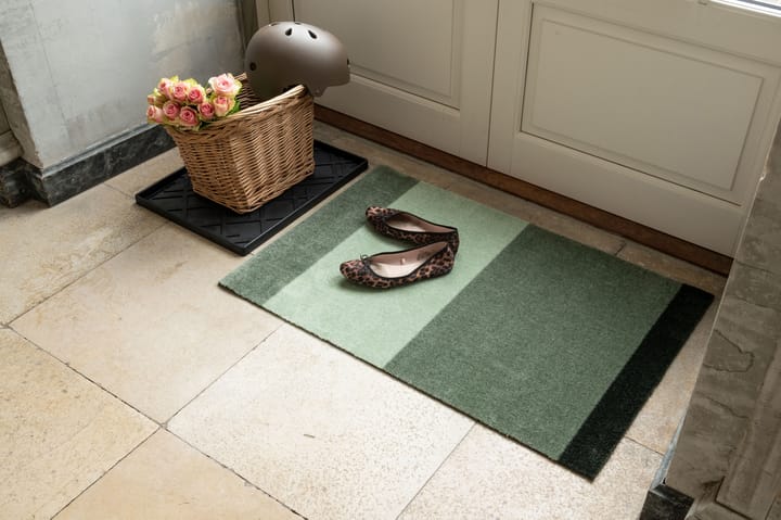 Stripes by tica, horizontaal, deurmat, Green, 60x90 cm tica copenhagen