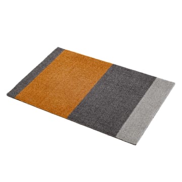 Stripes by tica, horizontaal, deurmat - grey-grey-dijon, 40x60 cm - tica copenhagen