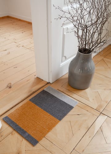 Stripes by tica, horizontaal, deurmat - Grey-grey-dijon, 40x60 cm - tica copenhagen