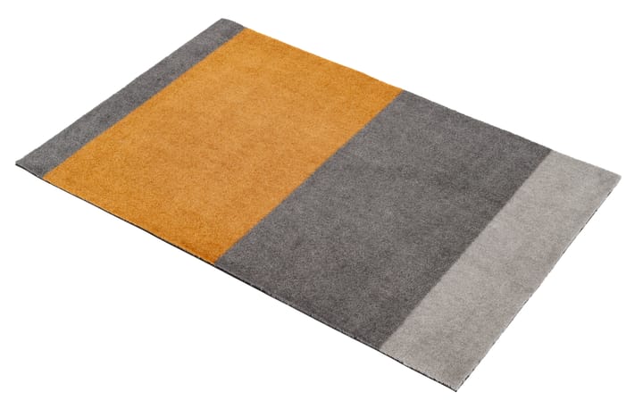 Stripes by tica, horizontaal, deurmat - grey-grey-dijon, 60x90 cm - tica copenhagen