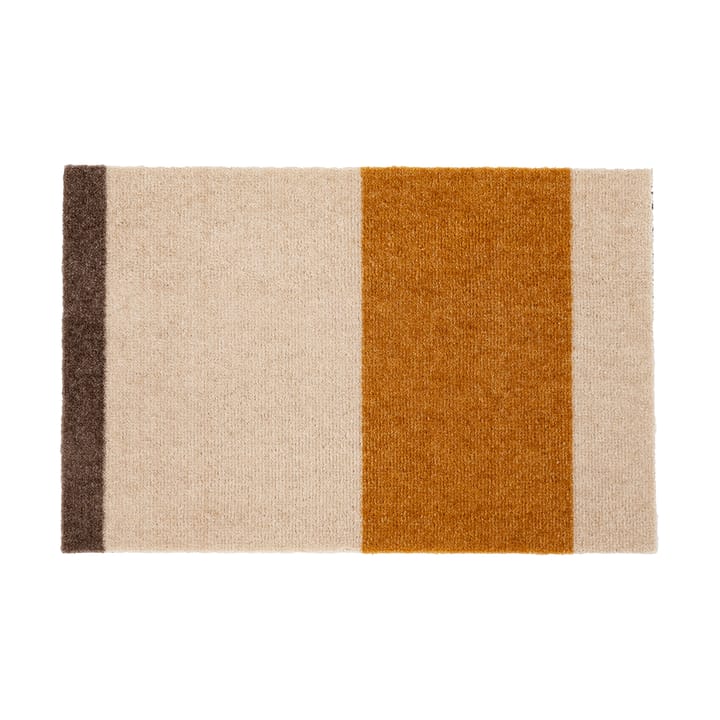 Stripes by tica, horizontaal, deurmat - Ivory-dijon-brown, 40x60 cm - tica copenhagen