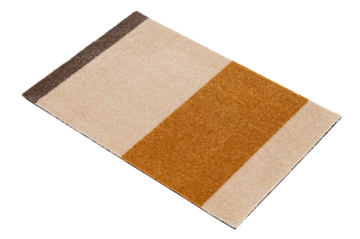 Stripes by tica, horizontaal, deurmat - Ivory-dijon-brown, 40x60 cm - tica copenhagen