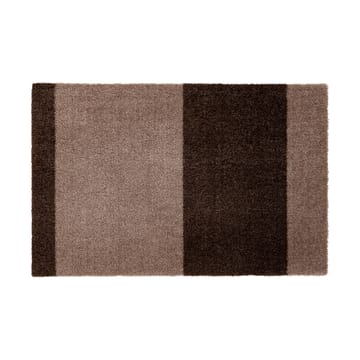 Stripes by tica, horizontaal, deurmat - Sand-brown, 40x60 cm - tica copenhagen