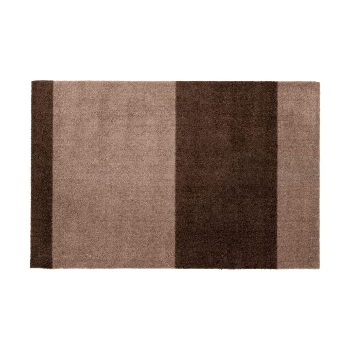 Stripes by tica, horizontaal, deurmat - Sand-brown, 60x90 cm - Tica copenhagen