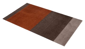 Stripes by tica, horizontaal, gangmat - Brown-terracotta 67x120 cm - tica copenhagen