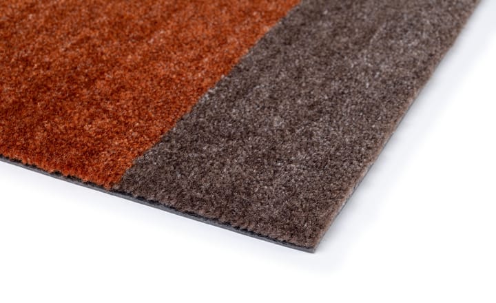 Stripes by tica, horizontaal, gangmat, Brown-terracotta 67x120 cm tica copenhagen