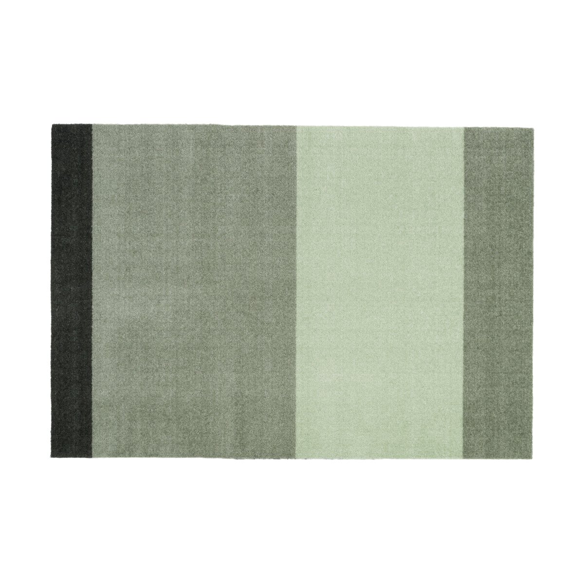 tica copenhagen Stripes by tica, horizontaal, gangmat Green, 90x130 cm
