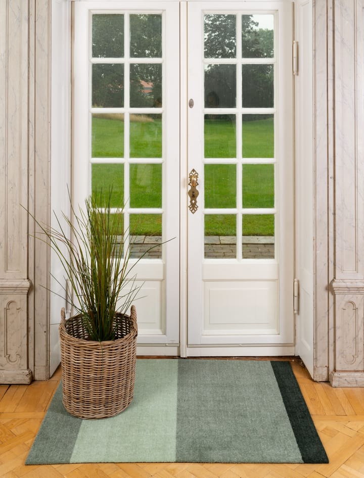 Stripes by tica, horizontaal, gangmat, Green, 90x130 cm tica copenhagen