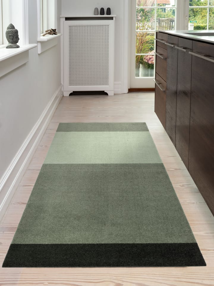 Stripes by tica, horizontaal, gangmat, Green, 90x200 cm tica copenhagen