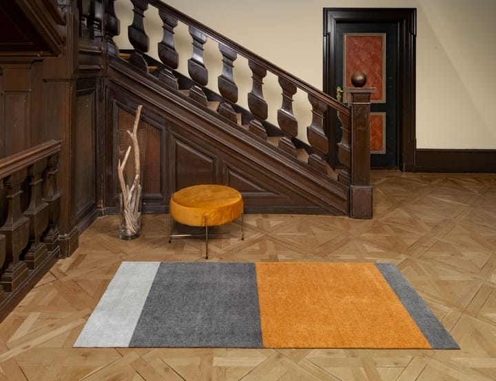 Stripes by tica, horizontaal, gangmat, Grey-grey-dijon, 90x200 cm tica copenhagen
