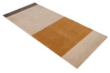 Stripes by tica, horizontaal, gangmat - Ivory-dijon-brown, 90x200 cm - tica copenhagen