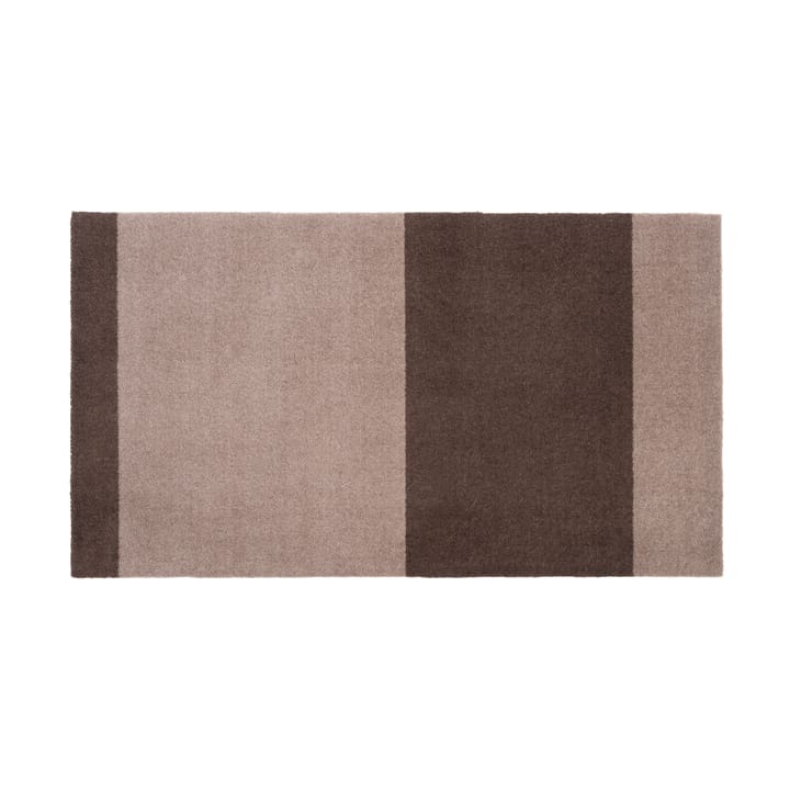 Stripes by tica, horizontaal, gangmat - Sand-brown, 67x120 cm - tica copenhagen