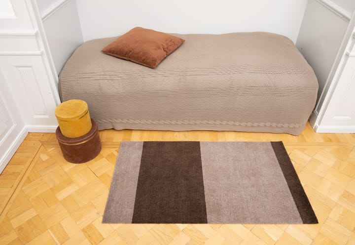 Stripes by tica, horizontaal, gangmat - Sand-brown, 67x120 cm - tica copenhagen