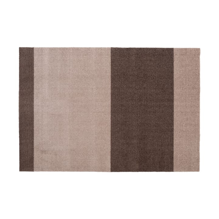 Stripes by tica, horizontaal, gangmat - Sand-brown, 90x130 cm - Tica copenhagen
