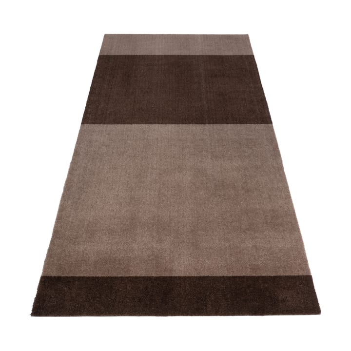 Stripes by tica, horizontaal, gangmat - Sand-brown, 90x200 cm - Tica copenhagen