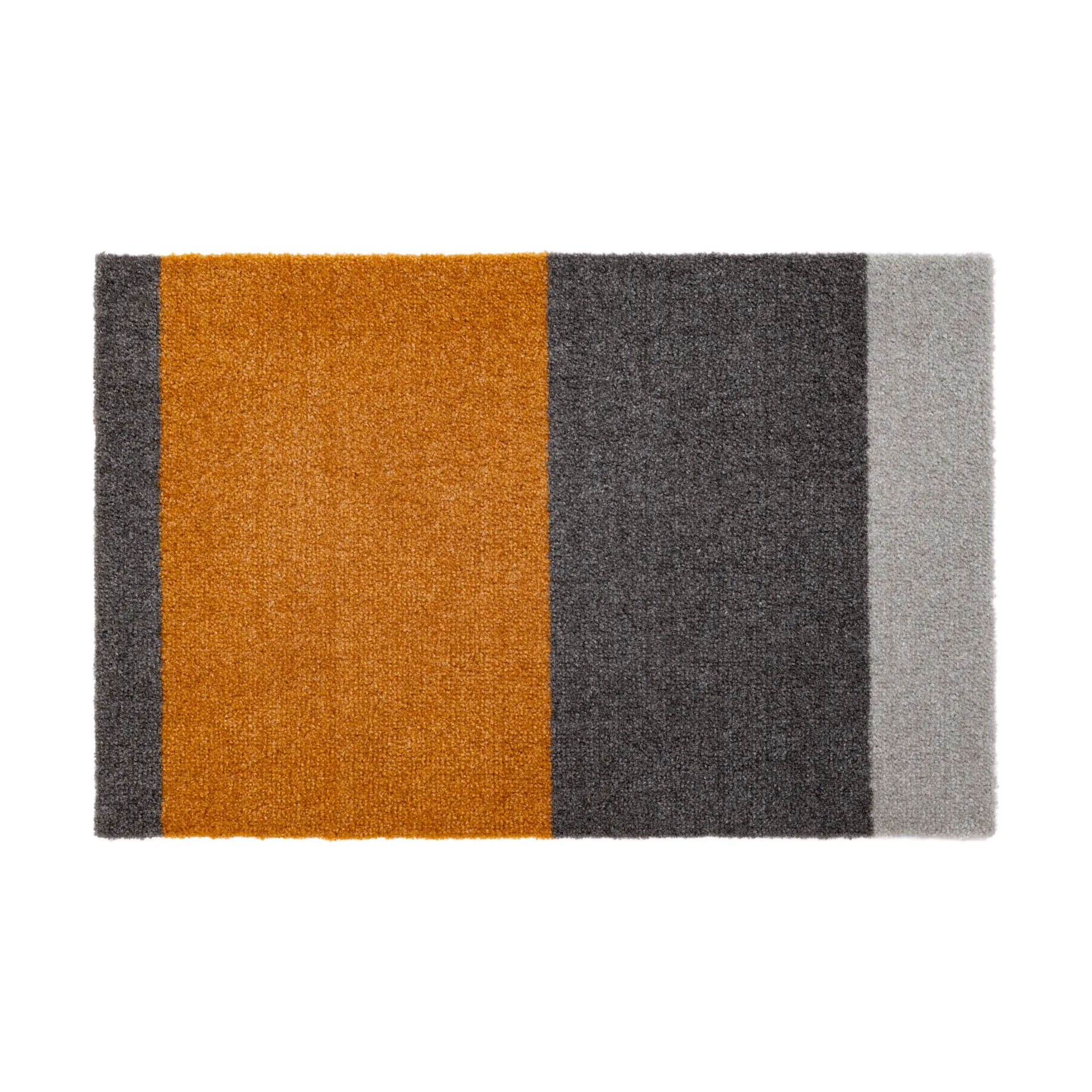 Stripes deurmat horizontaal, Grey-grey-dijon, 40x60 cm tica copenhagen