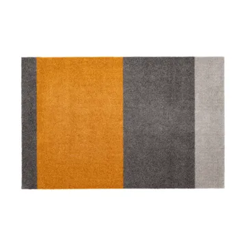 Stripes deurmat horizontaal - Grey-grey-dijon, 60x90 cm - tica copenhagen