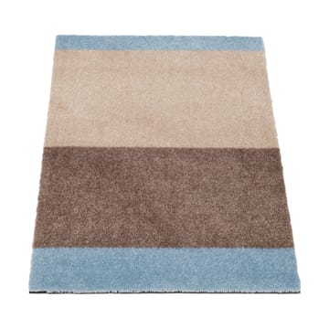 Stripes deurmat horizontaal - Ivory-sand-blue, 40x60 cm - tica copenhagen