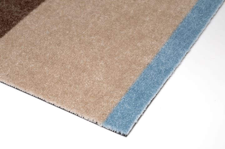 Stripes deurmat horizontaal, Ivory-sand-blue, 40x60 cm tica copenhagen