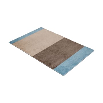 Stripes deurmat horizontaal - Ivory-sand-blue, 60x90 cm - tica copenhagen