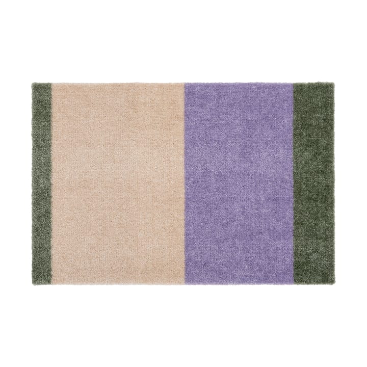 Stripes deurmat horizontaal - Lilac-ivory-green, 40x60 cm - Tica copenhagen