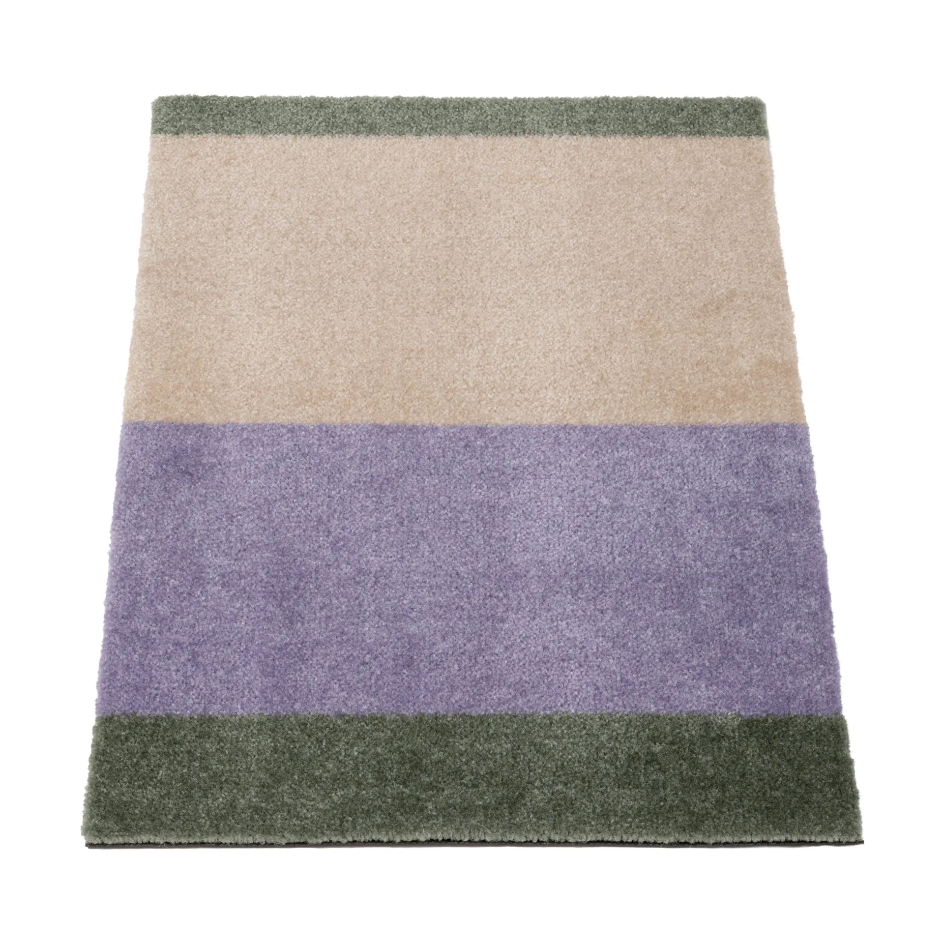Stripes deurmat horizontaal, Lilac-ivory-green, 40x60 cm tica copenhagen