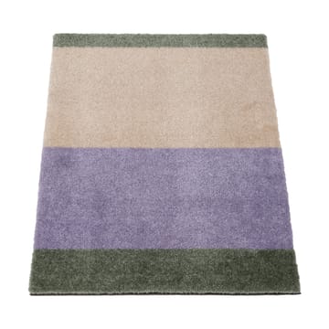 Stripes deurmat horizontaal - Lilac-ivory-green, 40x60 cm - tica copenhagen