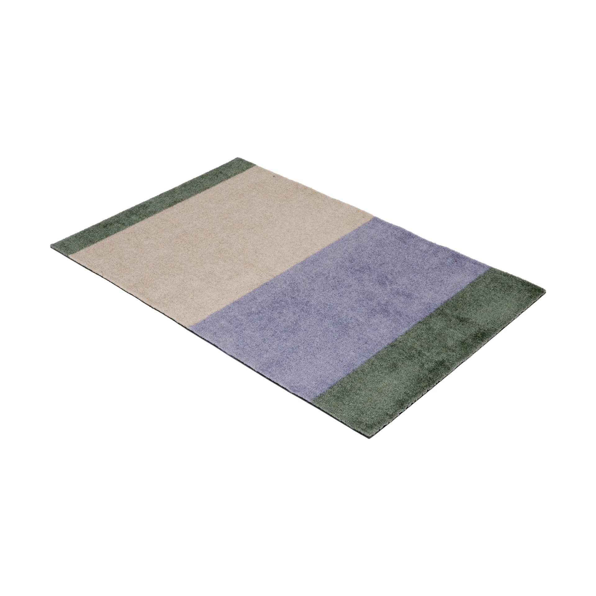 Stripes deurmat horizontaal, Lilac-ivory-green, 60x90 cm tica copenhagen