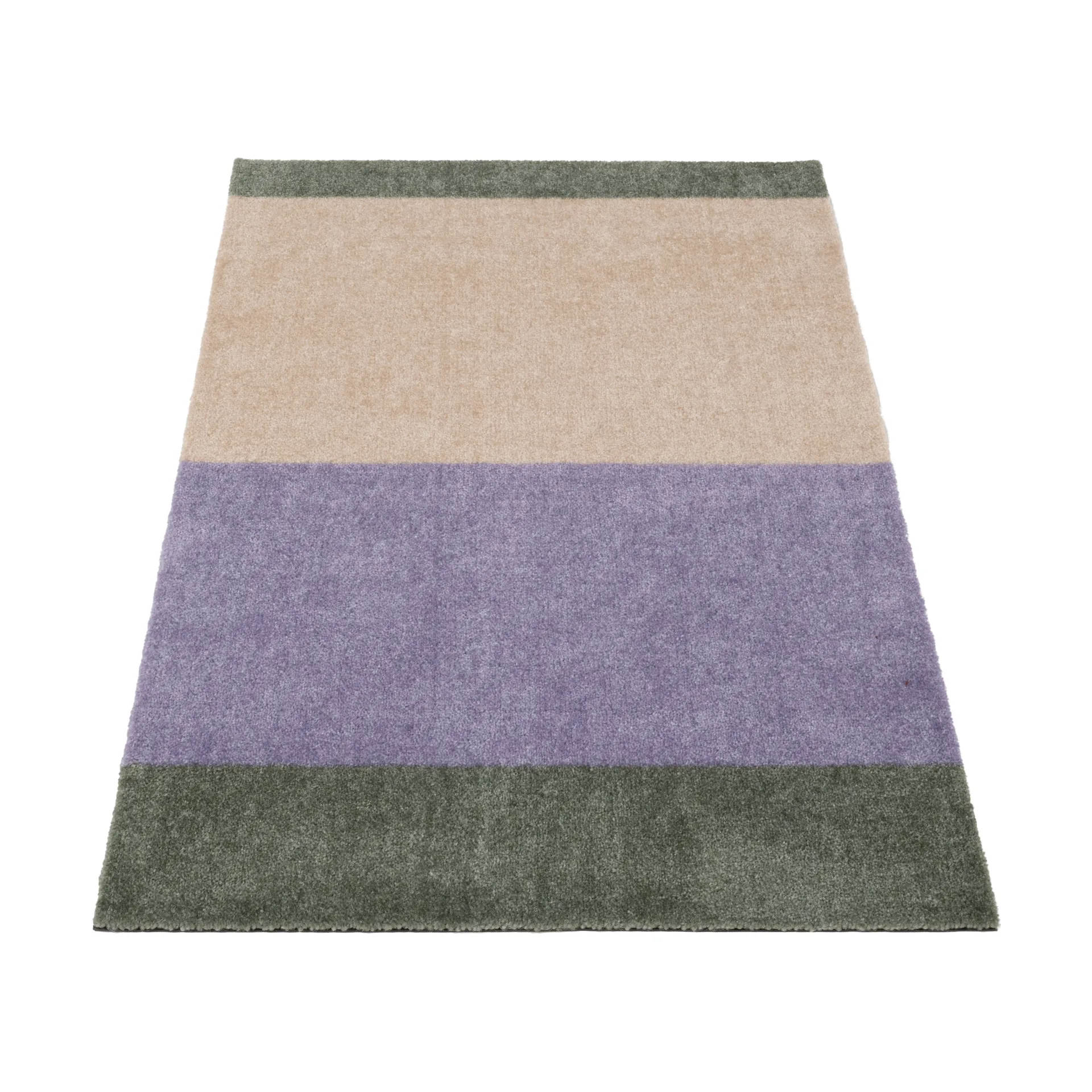 Stripes deurmat horizontaal, Lilac-ivory-green, 60x90 cm tica copenhagen