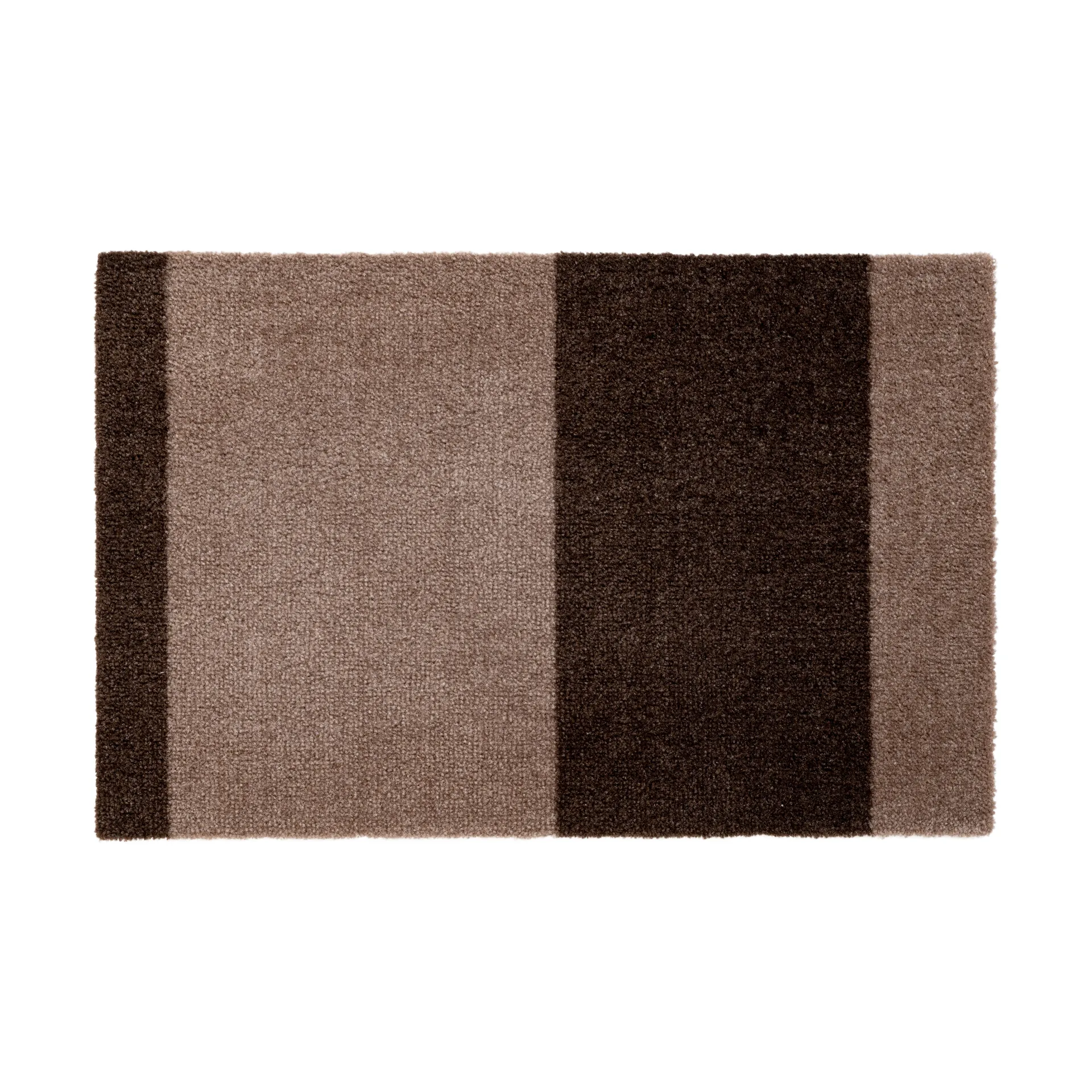 Stripes deurmat horizontaal, Sand-brown, 40x60 cm tica copenhagen