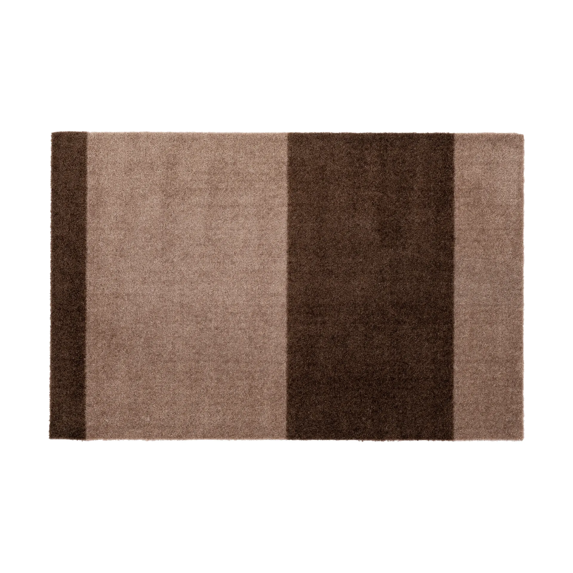 Stripes deurmat horizontaal, Sand-brown, 60x90 cm tica copenhagen