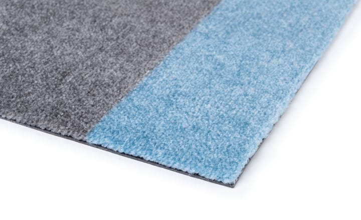 Stripes gangmat horizontaal, Blue-steel grey, 67x120 cm tica copenhagen